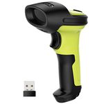 Inateck Wireless Barcode Scanner, 2600mAh Battery, 35m Range, Automatic Fast and Precise scanning, BCST-60