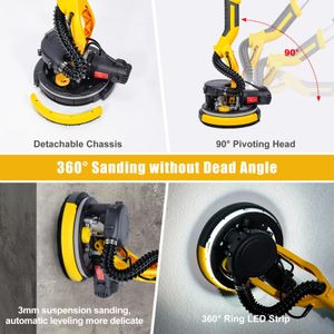 HYCHIKA Electric Drywall Sander – Adjustable Speed Wall Polisher