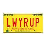 Breaking Bad | LWYRUP | Metal Stamped License Plate