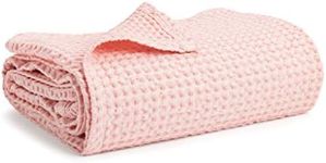 Simka Rose Waffle Baby Blanket Cott