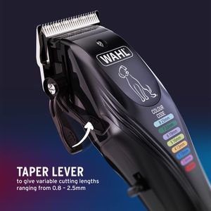 WAHL Colour Pro Pet Clipper – Black Grooming Tool