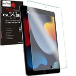 TECHGEAR Anti-Glare Screen Protector for iPad 10.2" 2021/2020 / 2019 MATTE GLASS Edition Genuine Tempered Glass Screen Protector Guard Cover Made for Apple iPad 10.2" 9th / 8th / 7th Generation