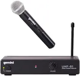 Gemini Sound UHF-01M F3 - Premium Handheld Wireless Microphone with Dynamic Range, Ideal for Stage Performances, Conferences, and Events