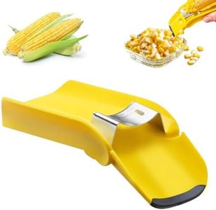 Corn Cob Stripper, Corn Peeler Stainless Steel, Corn Stripper for Corn on the Cob, Corn on the Cob Remover, multifunctional Kitchen Grips, Quick Corn Kernel Remover Tool with Hand Protect