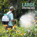 HAUSHOF 4 Gallon Backpack Sprayer, 