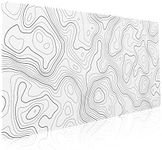 Topographic Map Large Mouse Pad XXL