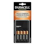 Duracell Value Charger with 4AA Rechargeables Precharged