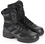 Thorogood Men's 8 Inch The Deuce Work Boot, Black, 10.5 W US