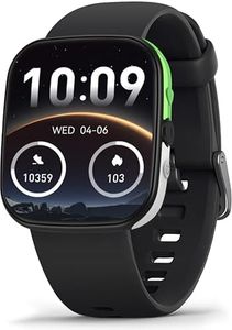 MorePro Fitness Tracker(Answer/Make Call), 1.83” Health Fitness Watch with Heart Rate, Blood Pressure,SpO2 and Sleep Monitor, 100+ Sports Modes, IP68 Waterproof Smart Watch for Men Women
