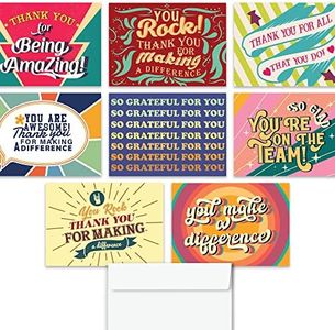 Hat Acrobat Employee Appreciation Cards with Envelopes - 24 Encouragement Cards to Inspire Your Team, Staff, Students or The Perfect Appreciation Gifts Compliment (8 designs)