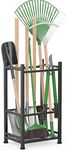 OGFC 98577 Garden Tool/BROOM/MOP Organizer, Yard Organizer for Garage Organization and Storage,Garden Rack with 9 Loops for Garage, Shed, Outdoor,Easy Take Out and Storage.