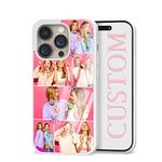 Custom Photos Phone Cases Personalized Pictures Collage Cute Case Cover for iPhone 11 12 13 14 15 Pro Max Plus Mini for Samsung Galaxy S21 S22 S23 S24 Ultra Plus A Note Series for Mom Father (6Photo)