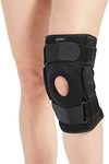 Hinged Knee Brace for Men and Women, Knee Support for Swollen ACL, Tendon, Ligament and Meniscus Injuries (Small)