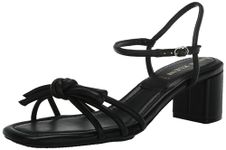 Anne Klein Women's Keilly Heeled Sandal, Black, 7