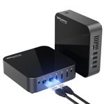 DreamQuest Mini PC 12th Gen Intel Alder Lake N95 Processor (up to 3.40GHz) Preinstalled Windows 11 Pro Mini Desktop PC,16GB RAM 512GB SSD, 4K HDMI/WiFi 5/BT4.2/Auto Power On for Office Use