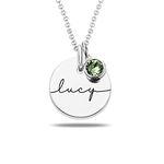 Birthstone Necklace