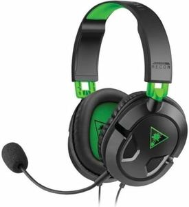 Turtle Beach Ear Force Recon 50X Binaural Diadema Negro, Verde - Auriculares con micrófono (PC/Juegos, Binaural, Diadema, Negro, Verde, Xbox One, Playstation 4, PC, Mac, Alámbrico)