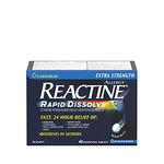 Reactine Rapid Dissolve Antihistamine Tablets, Extra Strength, Allergy Relief, 48 Count