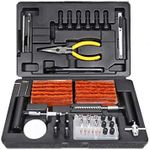 94PCS Tyre Puncture Repair Recovery Kit Heavy Duty 4WD Offroad Plugs Tubeless