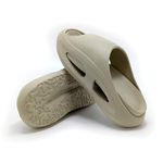 Beice Eva Easy Light Weight Sliders For Men | Comfortable and flexible | Water Resistance Sliders - Pack of 1 (Cream, 6)