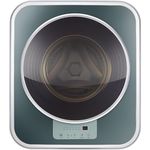 GEJLELDS Portable Clothes Washing Machines Wall Mounted Mini Washing Machine Portable Fully Automatic Front Drum Washing Machine Washing Capacity 3kg for Dormitory Travel Washing Machine,A