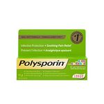 Polysporin for Kids Cream, Antibiotic Ointment for first Aid Care of minor burns and Cuts, 15g 15 gram