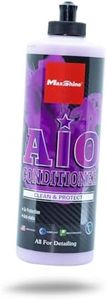 Maxshine All in One Premium Leather Conditioner & Cleaner (16oz) - Detailing Solution for Your car seat, Sofa, Chair, and Other Valuable Items Made of Leather, Vinyl, or Plastic