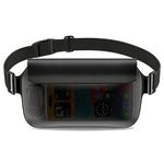 Kakulan Waterproof Fanny Pack & Dry Bag – Floating Waist Pouch with Adjustable Strap, Triple Seal Design, Fits Phone, Passport, Wallet & Keys for Beach, Swimming, Kayaking, Boating & Travel