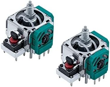 Mcbazel 2 Pack Controller 3D Analog Joystick Thumb Sticks Replacement Repair Parts for Xbox One Elite 2