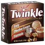 Twinkle Brass & Copper Cleaning Kit Tarnish Boxed 4.4 Oz Quickly Dissolves Tarnish