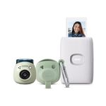 Fujifilm Instax Pal Digital Camera & Instax Mini Link 2 Smartphone Printer Bundle