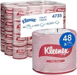 Kleenex 2 Ply Toilet Paper Rolls 400-Pieces