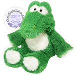 SuzziPals Warmable Alligator Stuffed Animal, Microwavable Stuffed Animal Heating Pads for Cramps and Pain Relief, Plush Crocodile Toy with Lavender Scent, Alligator Plushies for Anxiety Stress Relief