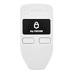 Trezor Model One - The Original Cryptocurrency Hardware Wallet, Bitcoin Security, Store & Manage Over 7000 Coins & Tokens, Easy-to-Use Interface, Quick & Simple Setup (White)