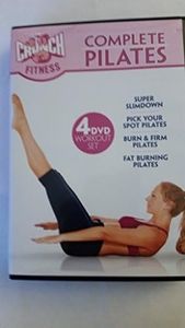 Crunch Super SlimDown Complete Pilates Ellen Barret 4 DVD Set