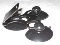 DGTKS Windshield Mounting Bracket for Cobra Radars with 3 Black Suction Cups