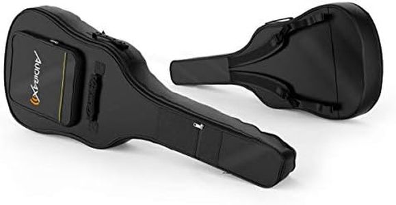 Audibax Easy Acoustic - Funda para Guitarra con Acolchado de 5mm - Bolsa para Guitarra Acústica y Clásica - Compartimento Exterior para Accesorios - Tirantes Ajustables - Material Resistente al Agua