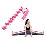 2PCS Resistance Bands 8 Loops Pilates Band Yoga Strap Exercise Band Physio Workout Training Bands Home Gym Bands Gymnastics Gifts for Women and Girls