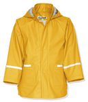 Playshoes Boy's Waterproof Raincoat, Yellow, 5-6 Years (116)