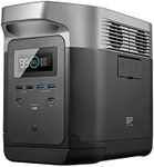 EF ECOFLOW Portable Power Station DELTA, UPS Power Supply 1260Wh Battery Pack with 6 1800W (3300W Surge) AC Outlets, Solar Battery Generator for Outdoor Camping RV