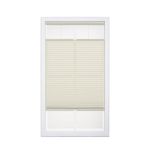 DEZ Furnishings QGAL340720 Cordless Light Filtering Top Down Bottom Up Shade, 34W x 72L Inches, Alabaster