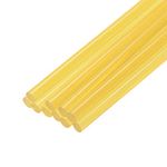 uxcell Mini Hot Glue Gun Sticks 11-inch x 0.27-inch for Glue Guns, Yellow Clear 10pcs