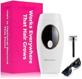 5minskin Hair Laser Removal Handset 2.0 - The Ultimate Skincare Routine for Beautiful, Radiant Skin - All Natural and Cruelty-Free At Home