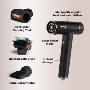 Shark SpeedStyle Pro Hair Dryer – Black, Fast Drying