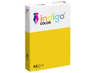 Indigo® A4 80gsm Coloured Copier Paper Multifunctional Ream 500 Sheets (Bright Yellow)