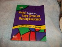 Mosby's Textbook for Long-Term Care Nursing Assistants