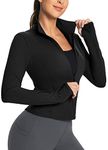 Black Athletic Jacket For Women