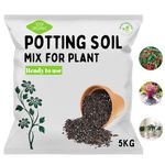 DHARTI Potting Soil Mix For Plant- 5Kg Ready To Use All Purpose Potting Soil Mix | Made With Vermicompost/Neem Cake/Cocopeat/River Sand/Bone Meal (5)