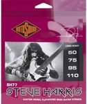 Rotosound SH77 Steve Harris Monel Flatwound Bass Guitar Strings (50-110)