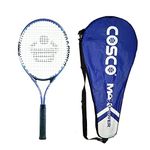 Cosco India Max Power Aluminium-Alloy Tennis Racquet Full Size